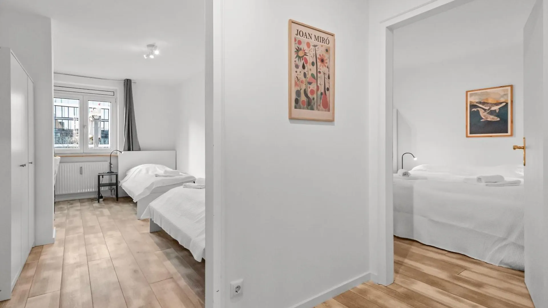 8 Min Per U-Bahn Zum Marienplatz - 120 Qm Schwabing - 3 Sz - 2 Baeder - 9 Personen Apartman München Németország