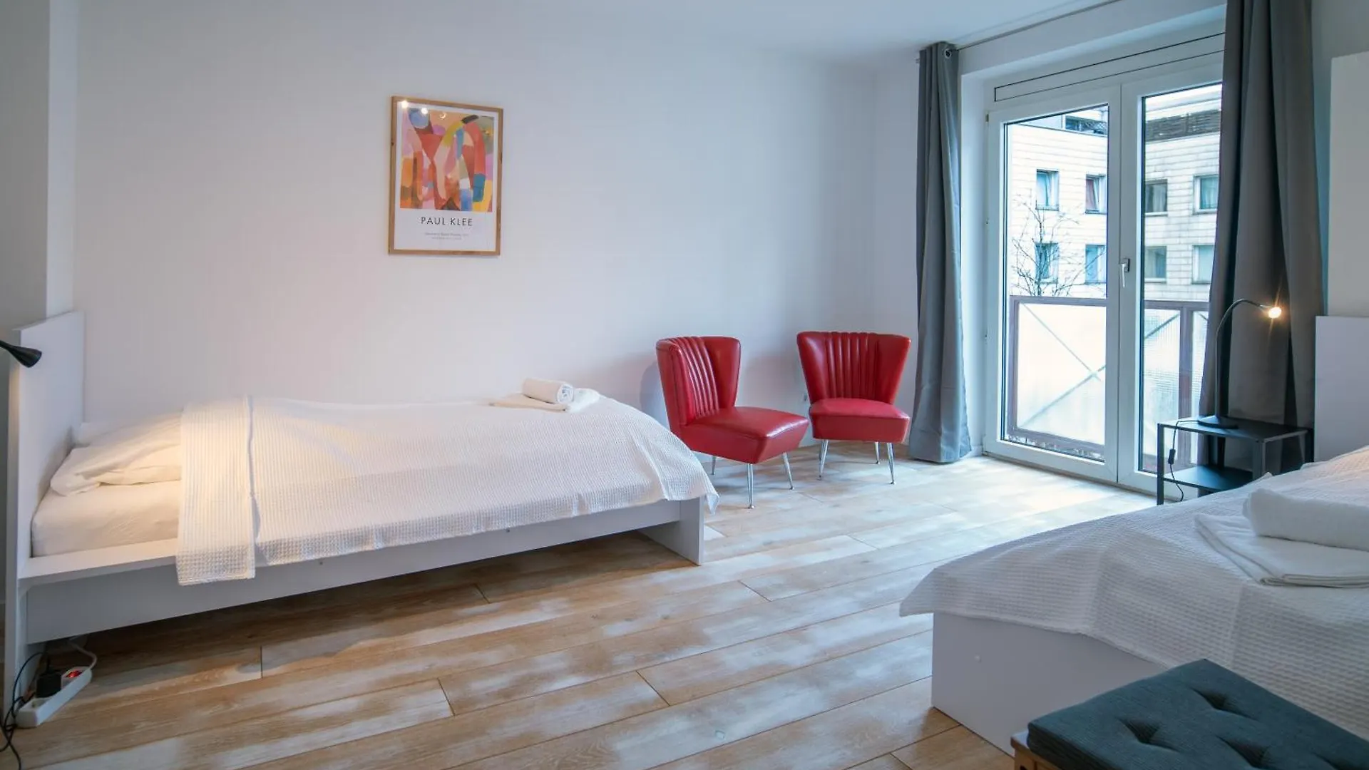 慕尼黑8 Min Per U-Bahn Zum Marienplatz - 120 Qm Schwabing - 3 Sz - 2 Baeder - 9 Personen公寓 公寓 慕尼黑