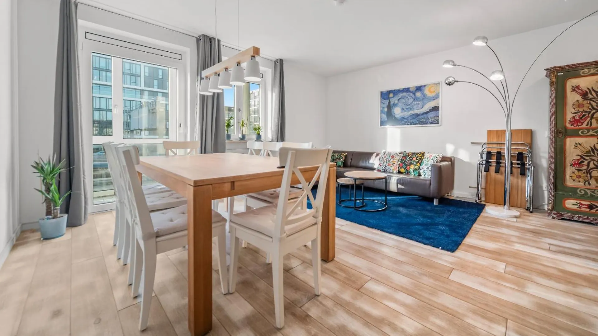 公寓 慕尼黑8 Min Per U-Bahn Zum Marienplatz - 120 Qm Schwabing - 3 Sz - 2 Baeder - 9 Personen公寓